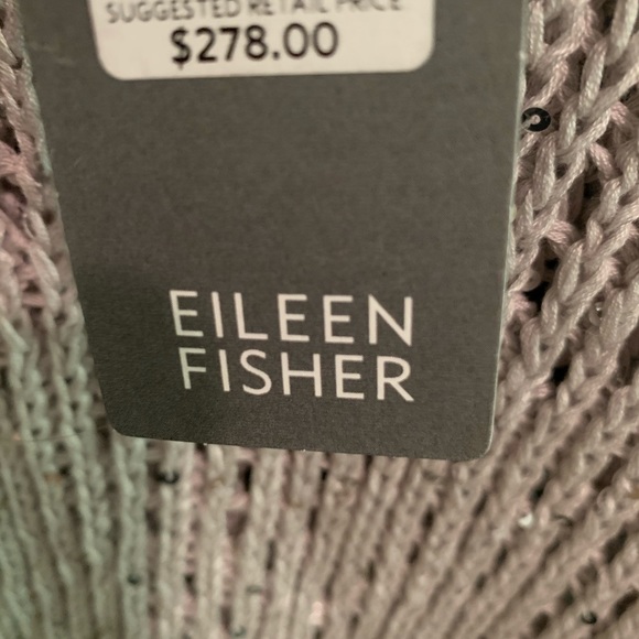 Eileen Fisher sequin chainmail mesh - Picture 8 of 10